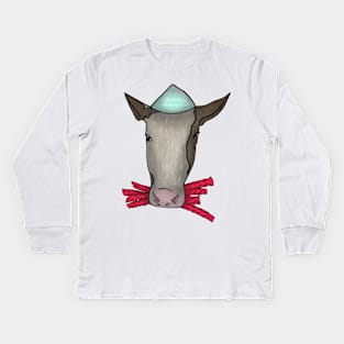 Gene the Science cow Kids Long Sleeve T-Shirt